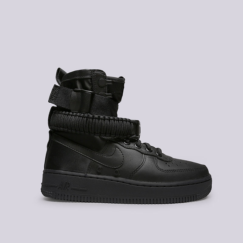 женские черные кроссовки Nike WMNS SF Air Force 1 857872-005 - цена, описание, фото 1